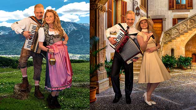 Heike und Andreas in den Bergen